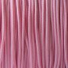 Rose Pink & White Stripe Paracord Type II